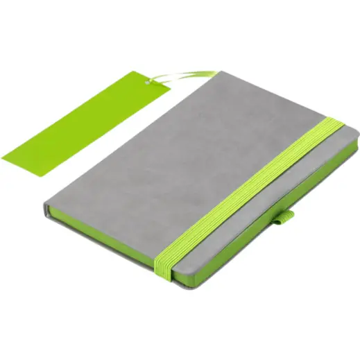 Altitude Colourblock A5 Soft Cover Notebook Lime